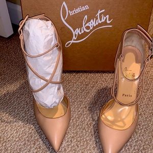Christian Louboutin Nude Heels!